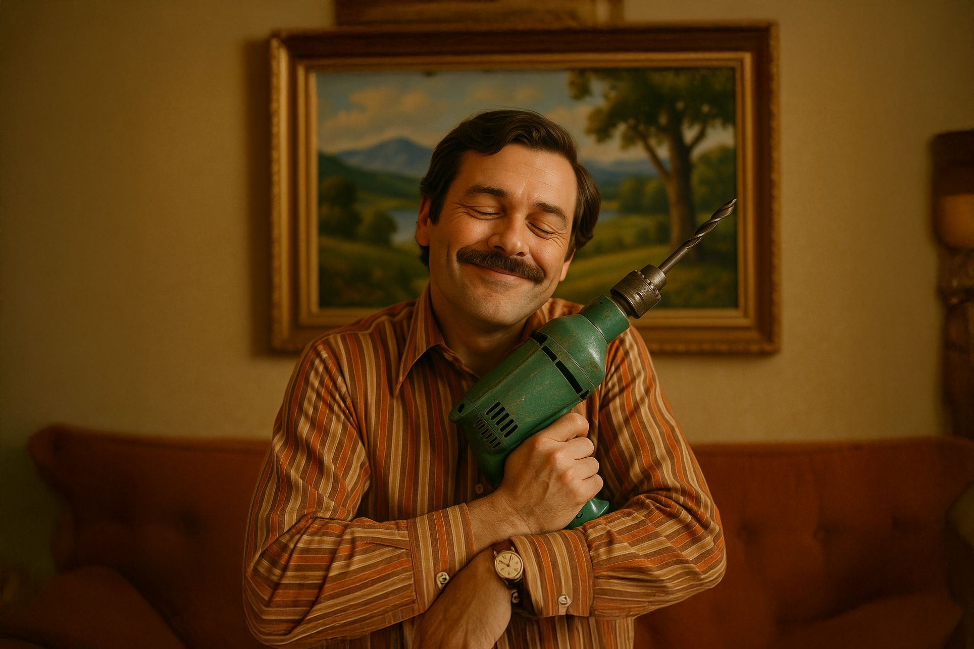 A Man Holding His New Drill Dearly - Value VS Feature